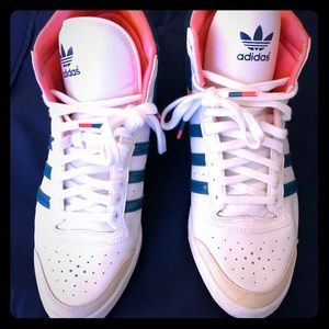 Adidas women’s sleek series high tops